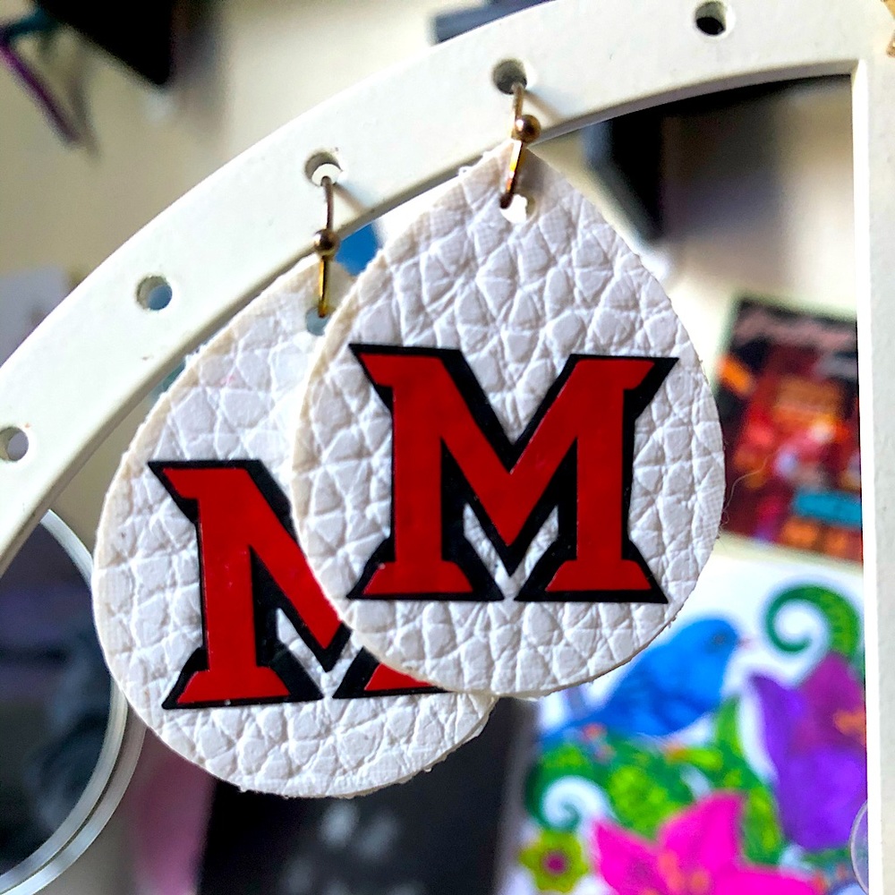 Miami University Earrings